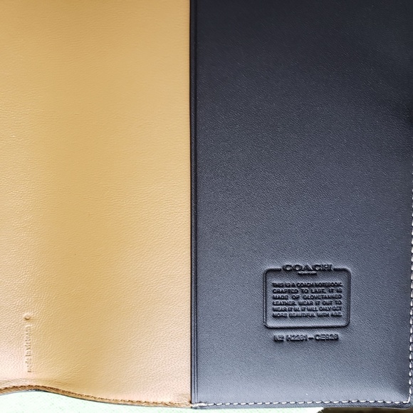 COACH REXY LEATHER NOTEBOOK BOXED:NIB REXY  CE928 - Picture 9 of 10